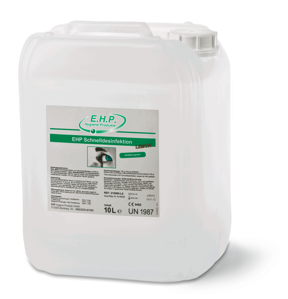 EHP Schnelldesinfektion, 10 Liter Kanister Viruzid