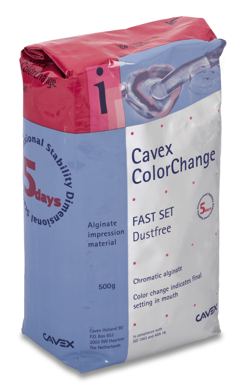 Cavex Alginat Color Change Fast Set 500 g